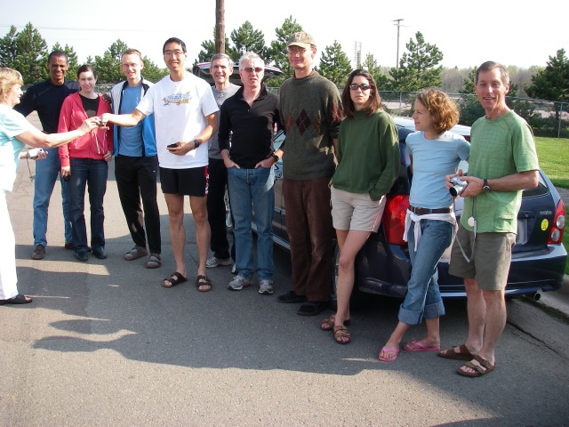 The crew departing from Moncton