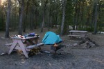 Typical Campsite at Northend