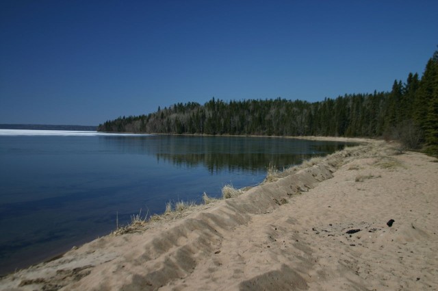 Looking West from Northend Campsite