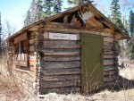 &quot;Elsewhere&quot; - a storage cabin at Sanctuary Lake.