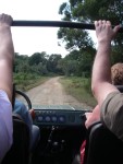 A bumpy nature tour in the back of an old Russian jeep.