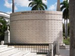 Memorial to those killed in Fidel's revolution.